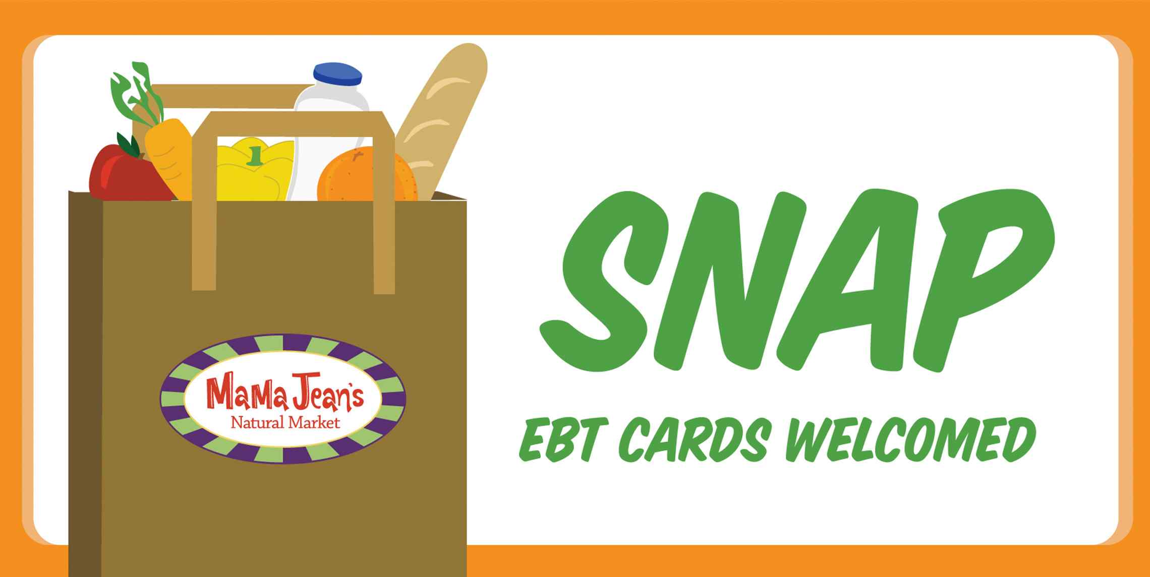 Using EBT at MaMa Jean's Mama Jean's Natural Market